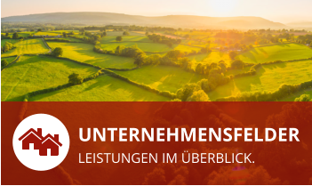 Unternehmensfelder Leistungen im Überblick.